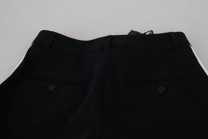 Pantaloni neri a vita alta da donna Dolce &amp; Gabbana