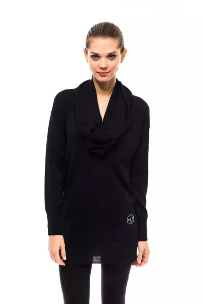 Maglione da donna in lana blu Montana Blu