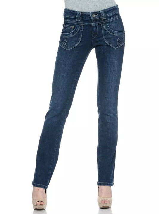 Jeans da donna in cotone blu Ungaro Fever