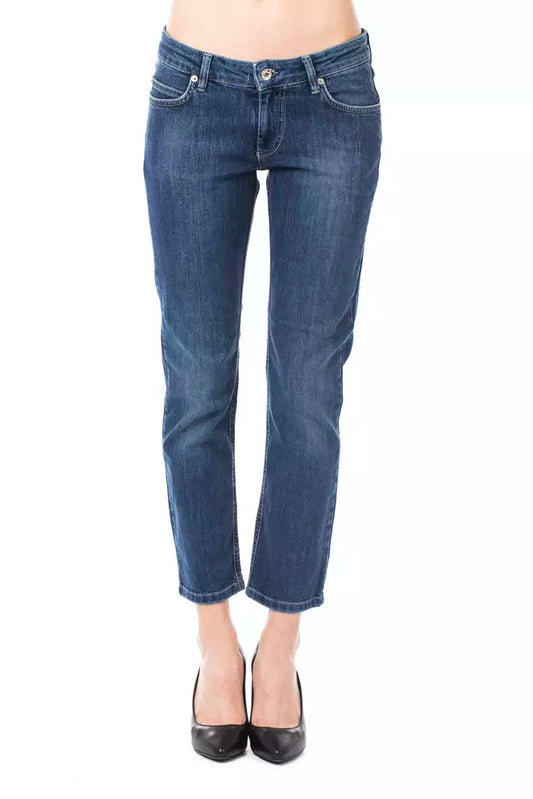 Jeans da donna in cotone azzurro Ungaro Fever