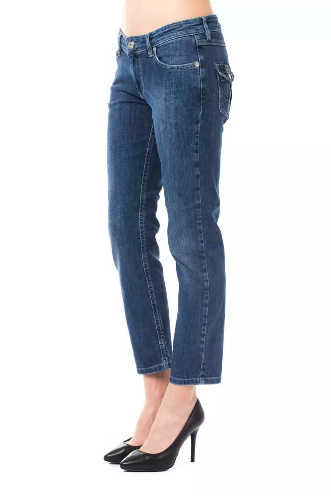 Jeans da donna in cotone azzurro Ungaro Fever