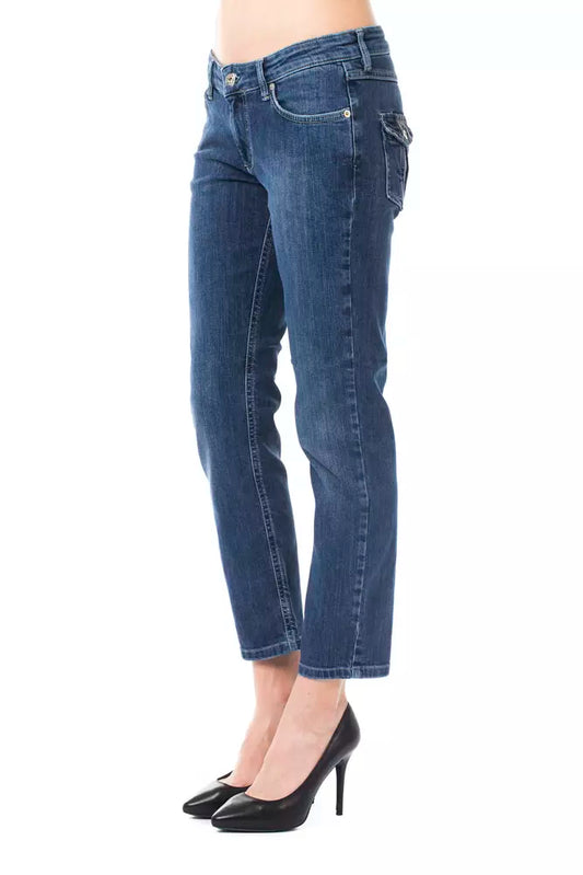 Jeans da donna in cotone azzurro Ungaro Fever