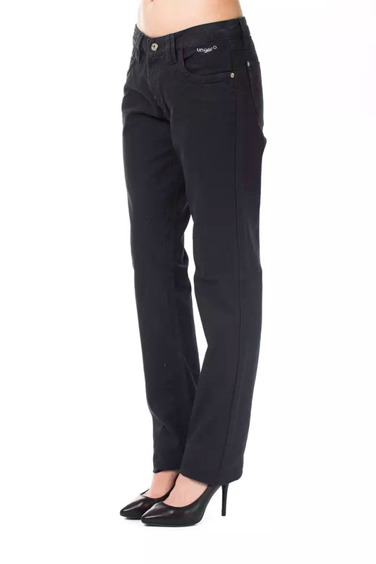 Jeans da donna Ungaro Fever in cotone blu vestibilità regolare