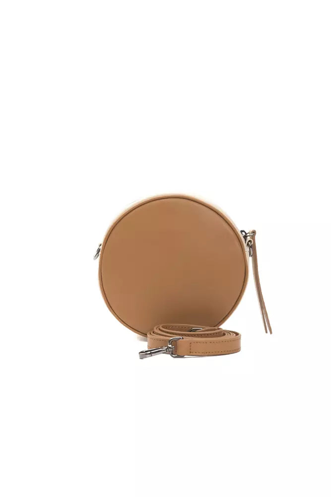 Borsa a tracolla da donna in pelle marrone Donatella Pompei