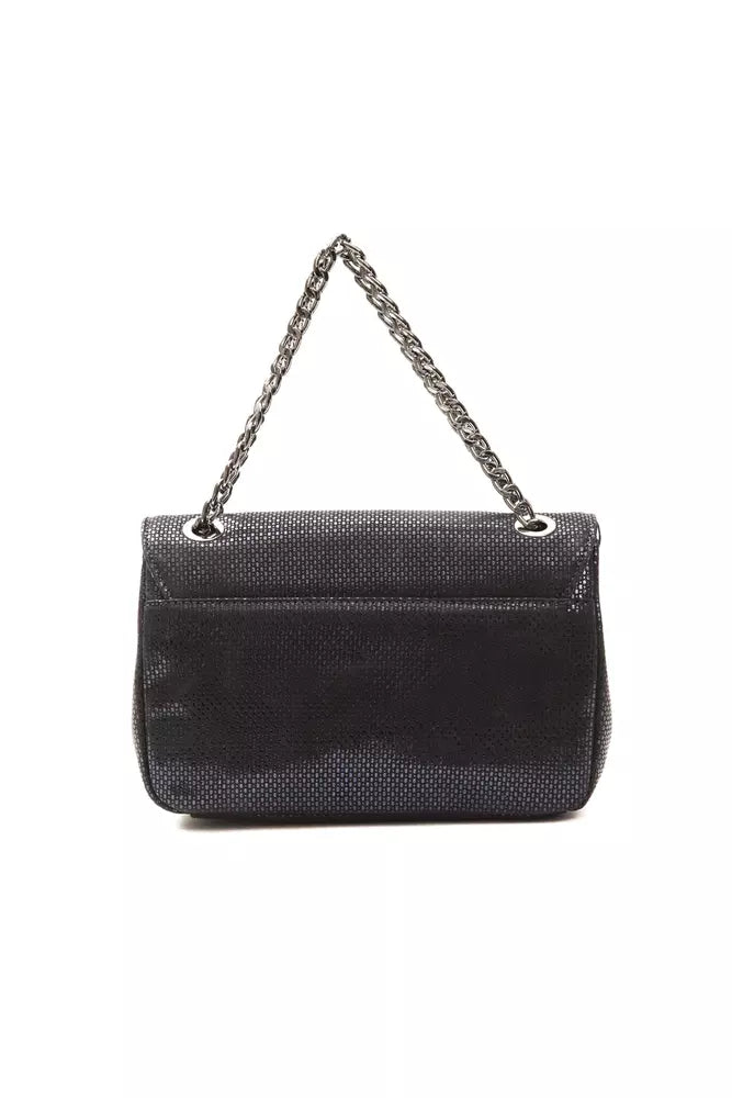 Borsa a tracolla da donna in pelle blu Donatella Pompei