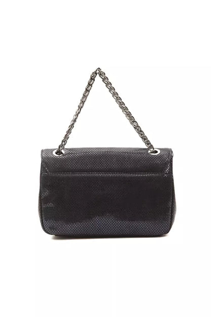 Borsa a tracolla da donna in pelle blu Donatella Pompei