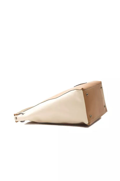 Borsa a tracolla da donna in pelle marrone Pompei Donatella