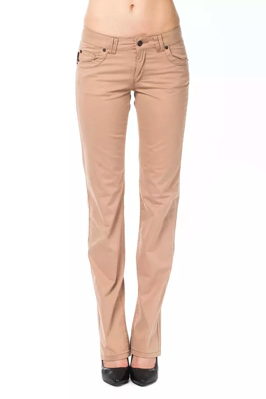 Jeans da donna in cotone beige Fever di Ungaro