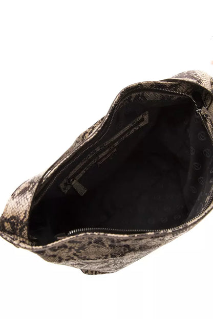 Borsa a tracolla da donna in pelle marrone Pompei Donatella