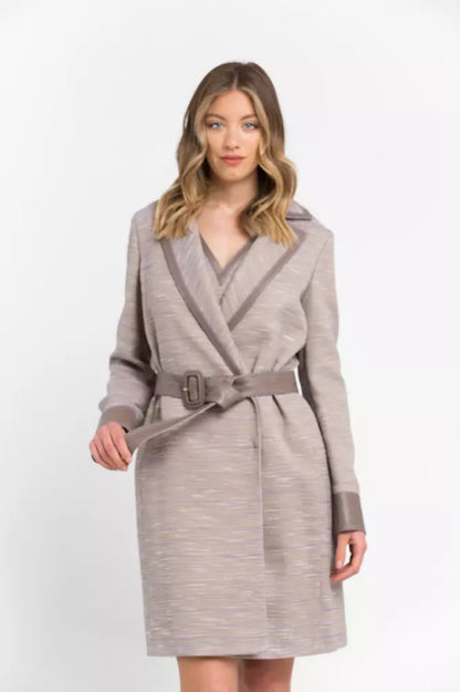 Cappotto donna Trussardi in cotone beige