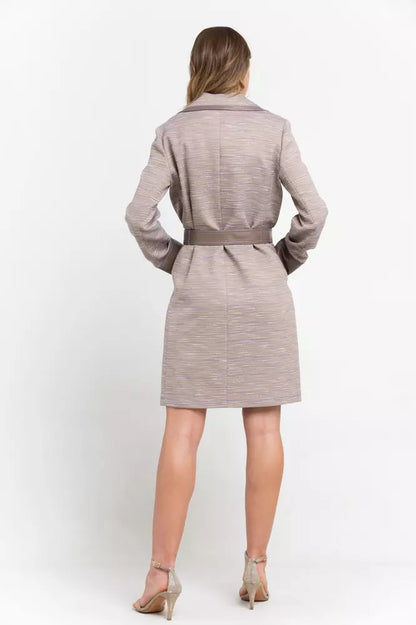 Cappotto donna Trussardi in cotone beige