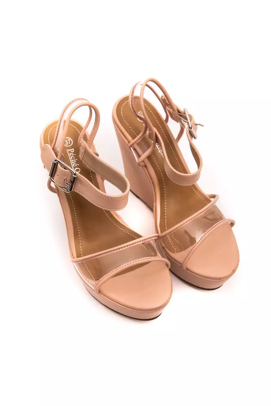 Sandalo da donna Péché Original in polietilene beige