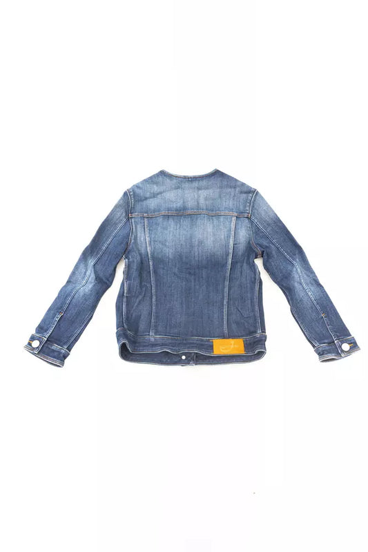 Giacca da donna in cotone blu Jacob Cohen