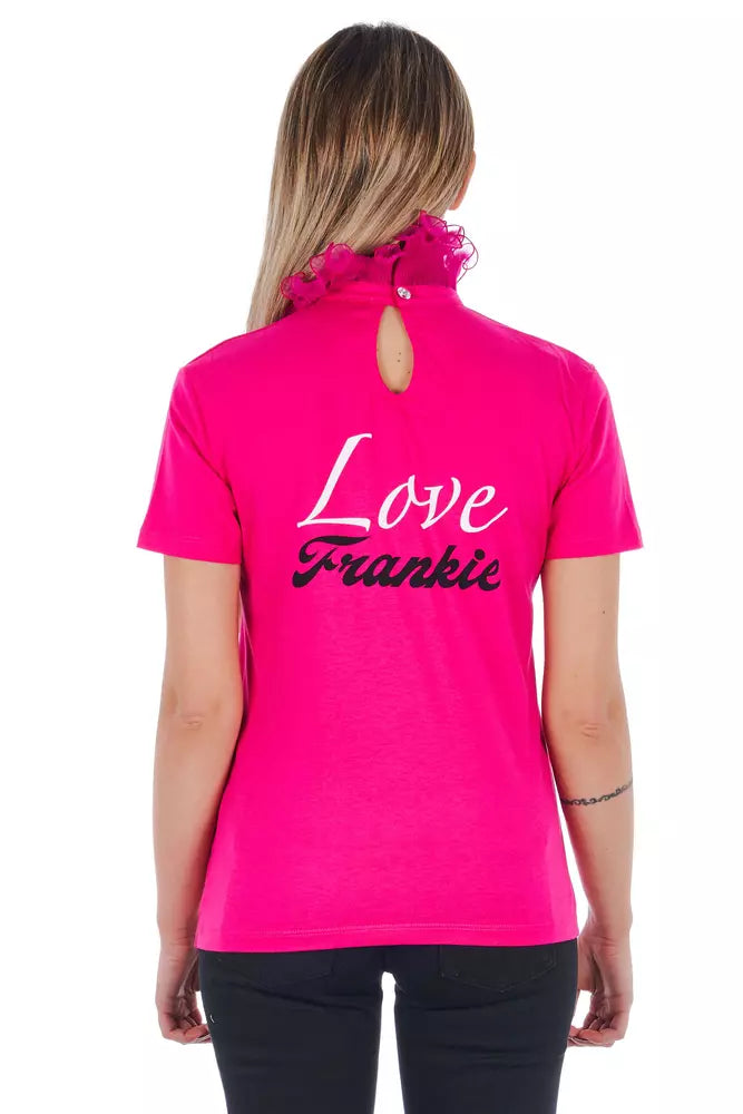 Top da donna in cotone multicolore Frankie Morello
