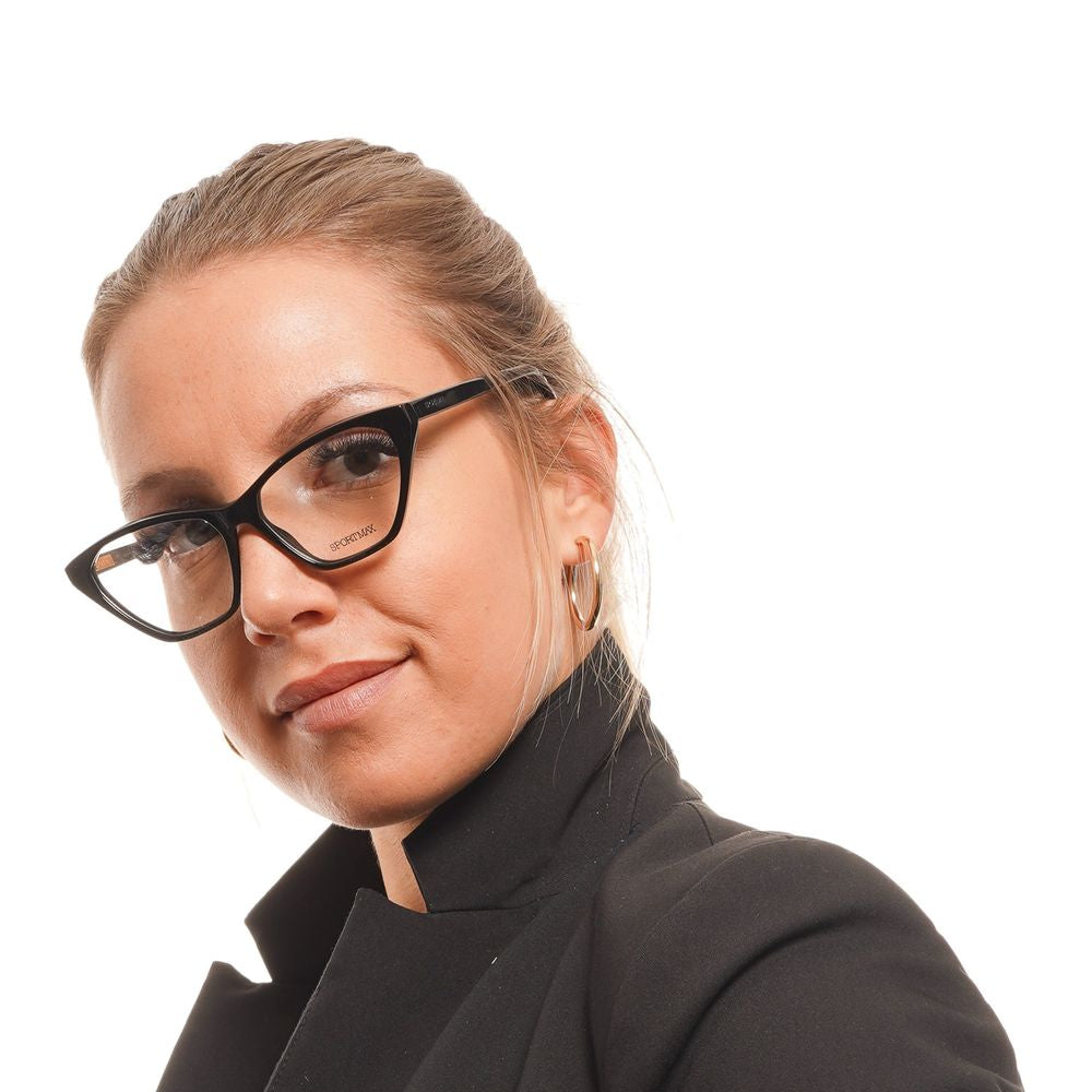Occhiali da vista Sportmax in acetato nero (montatura)