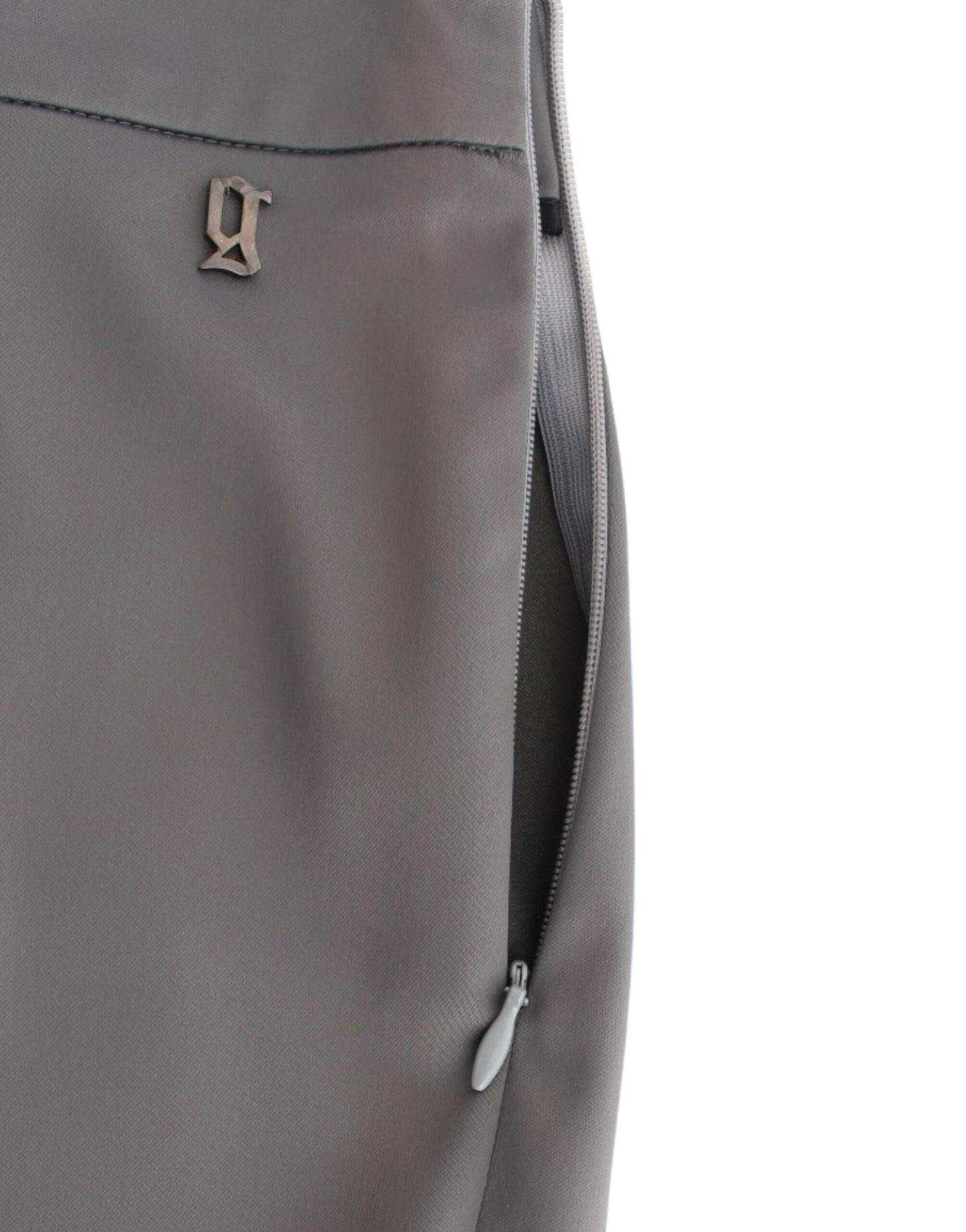 Pantaloni slim fit grigi John Galliano