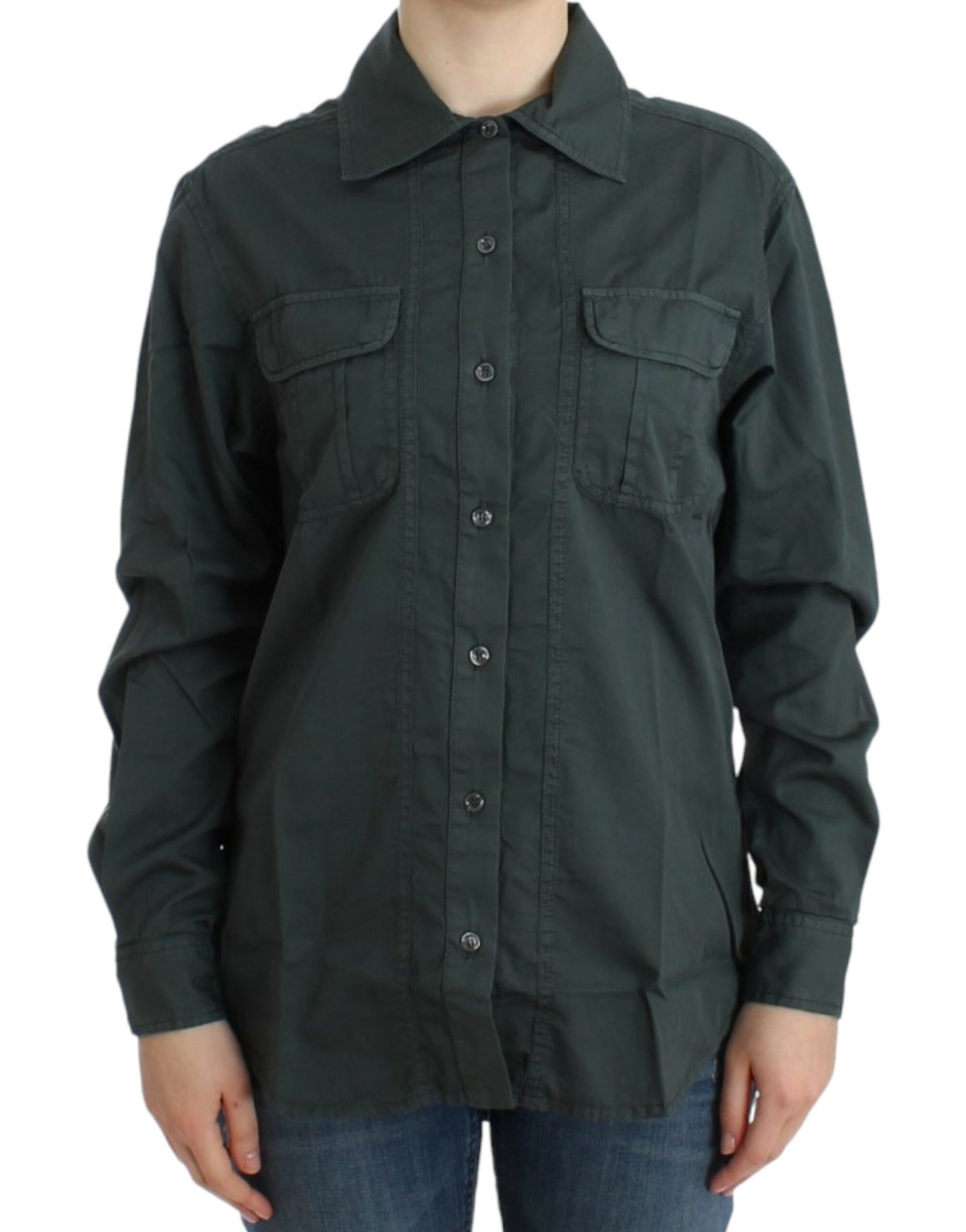 Camicia abbottonata Cavalli Gray