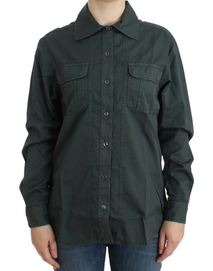 Camicia abbottonata Cavalli Gray