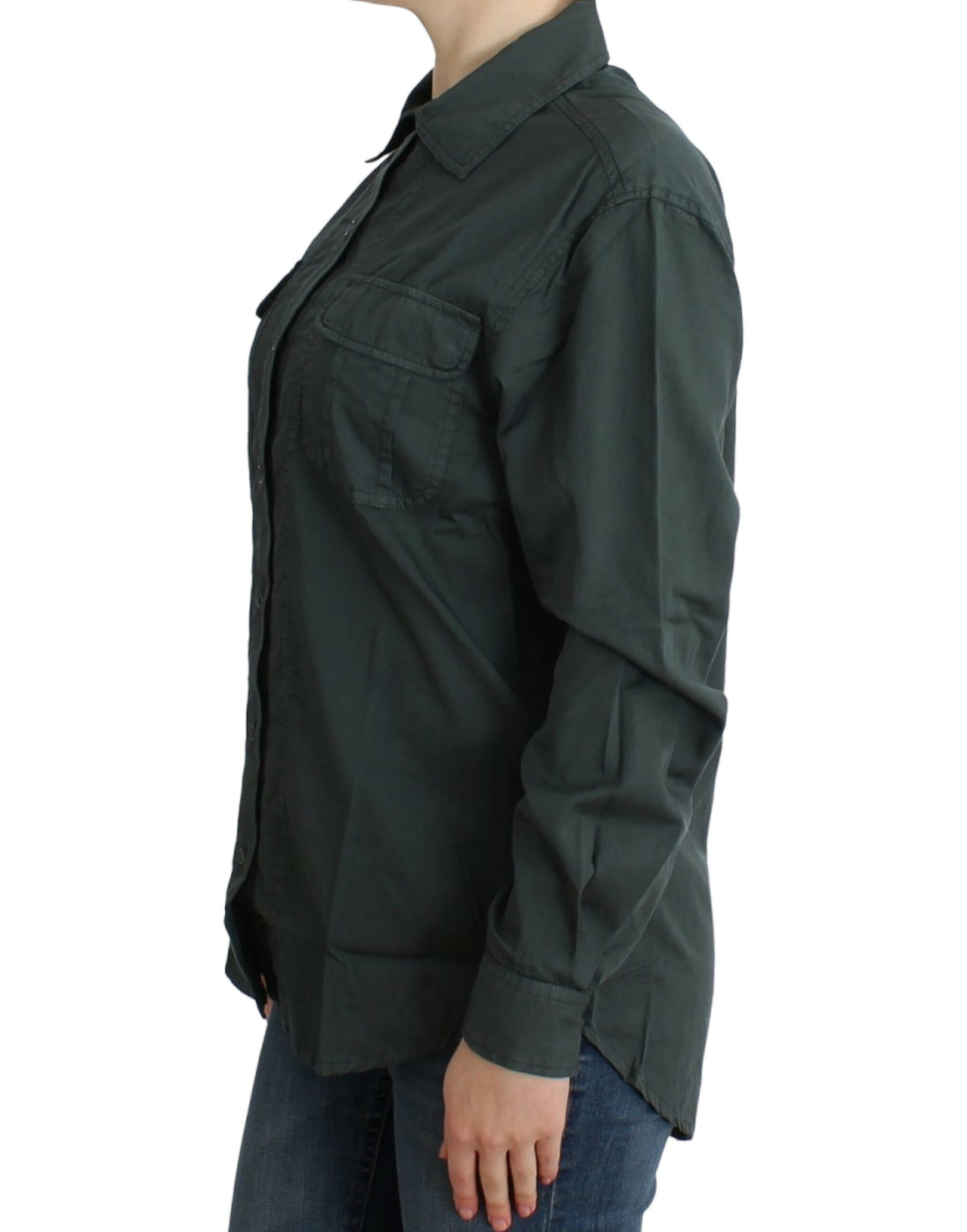 Camicia abbottonata Cavalli Gray
