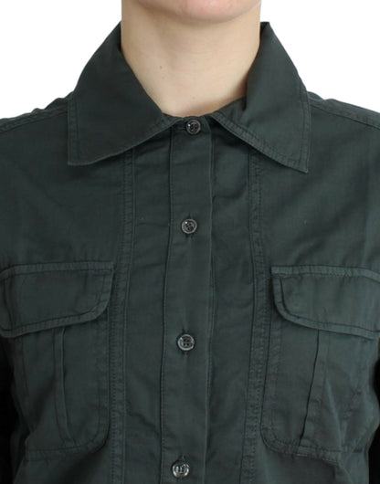 Camicia abbottonata Cavalli Gray