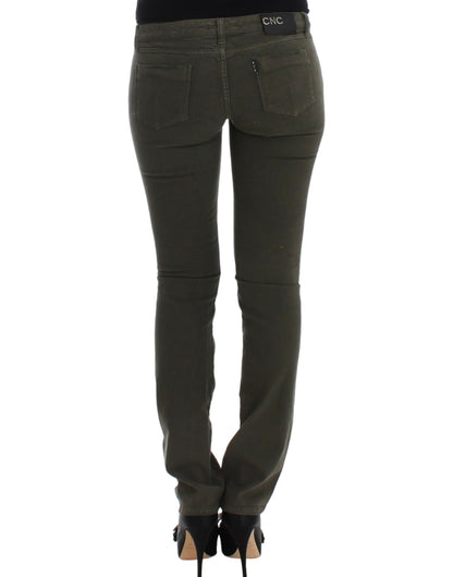 Jeans slim fit verdi Costume National