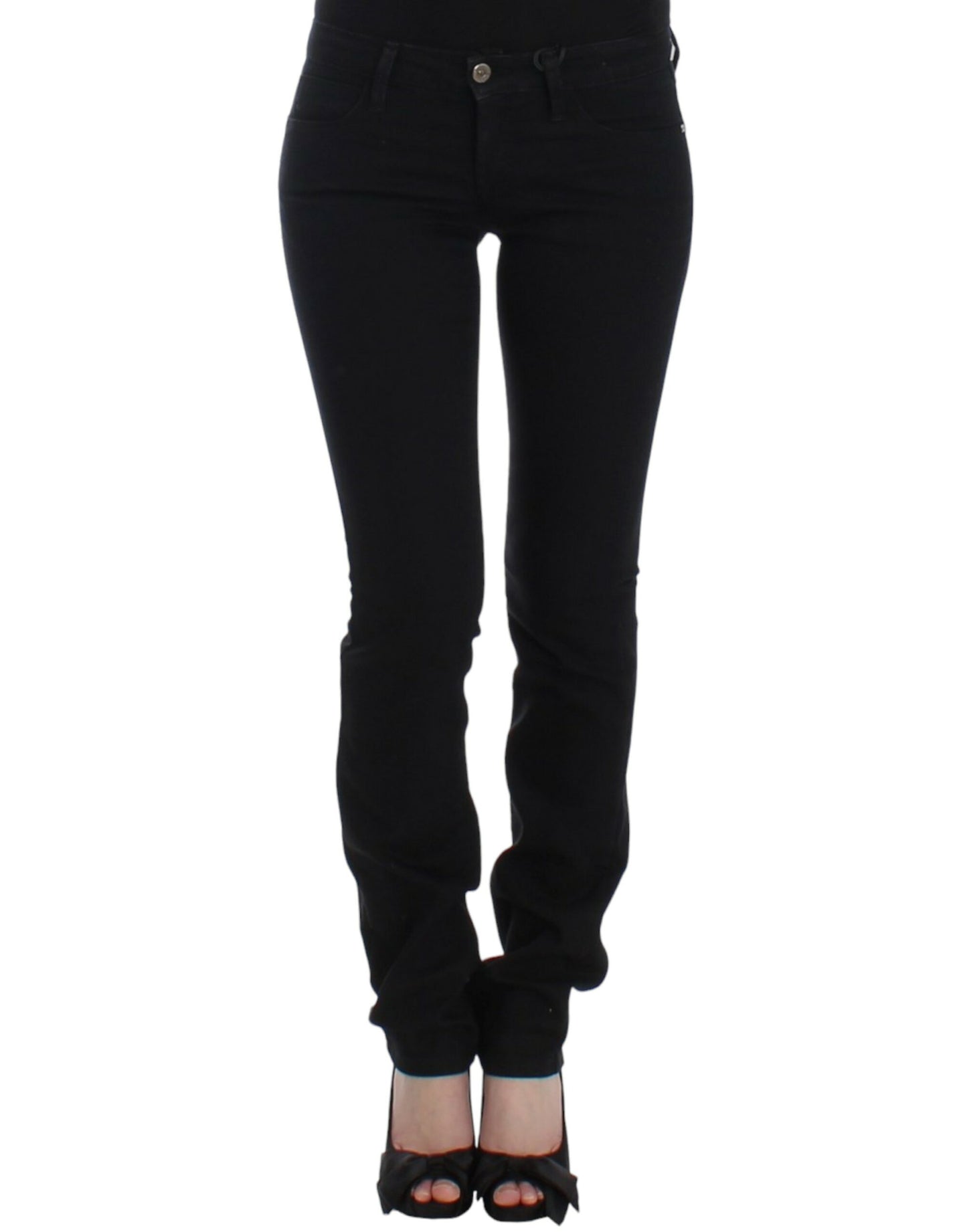 Jeans neri a gamba dritta Costume National