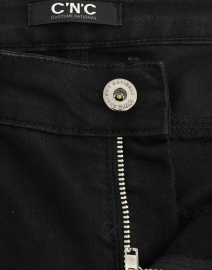 Jeans neri a gamba dritta Costume National