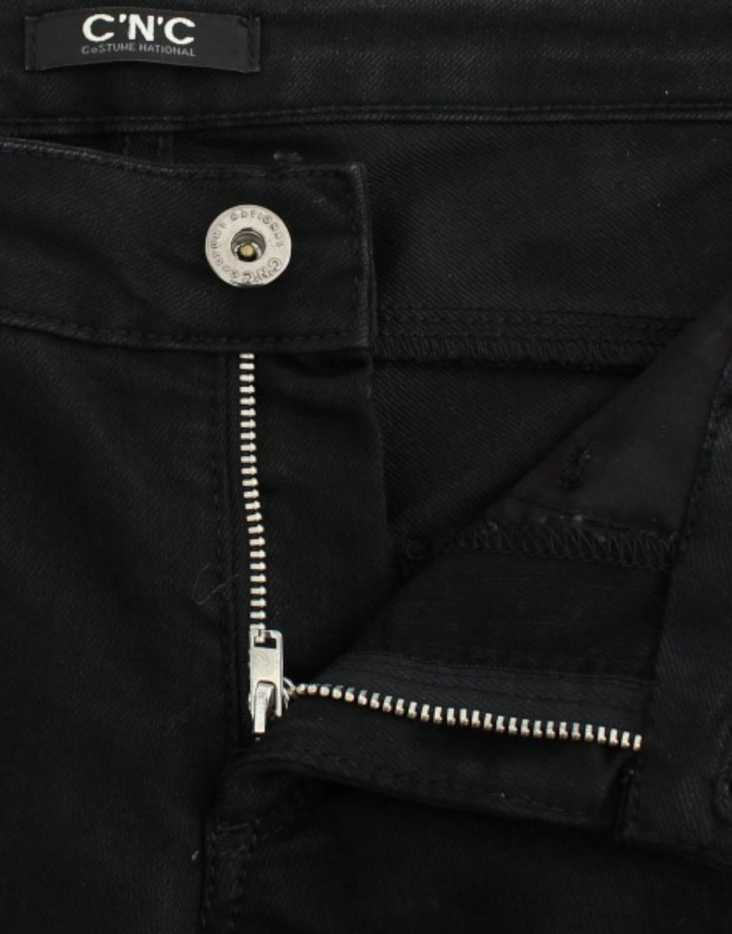 Jeans neri a gamba dritta Costume National