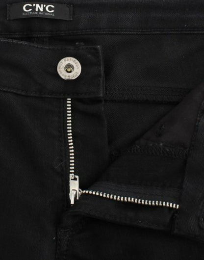 Jeans neri a gamba dritta Costume National