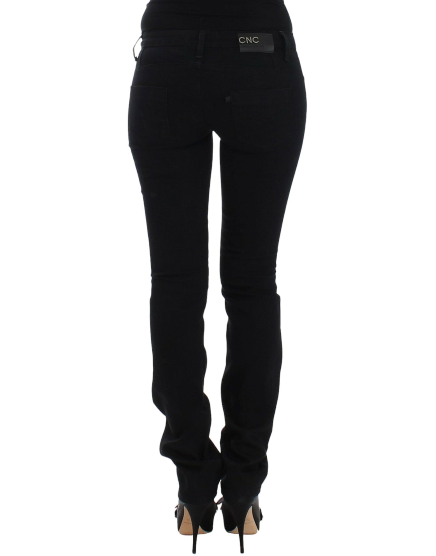 Jeans neri a gamba dritta Costume National