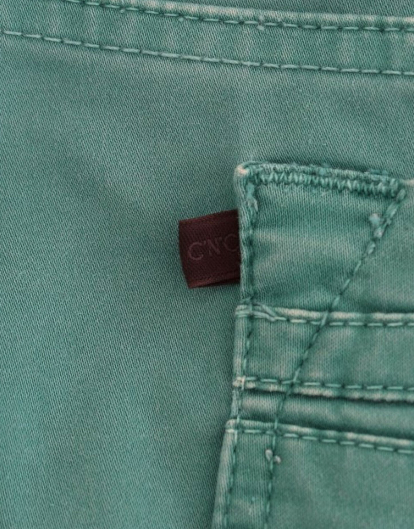 Jeans a gamba dritta verdi Costume National