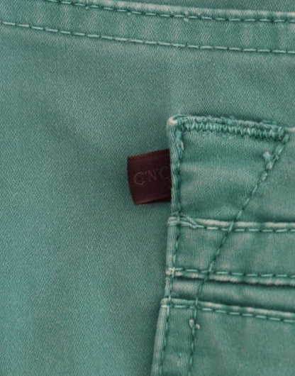 Jeans a gamba dritta verdi Costume National