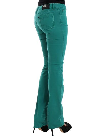 Jeans a gamba dritta verdi Costume National