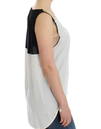 Top senza maniche bianco Costume National