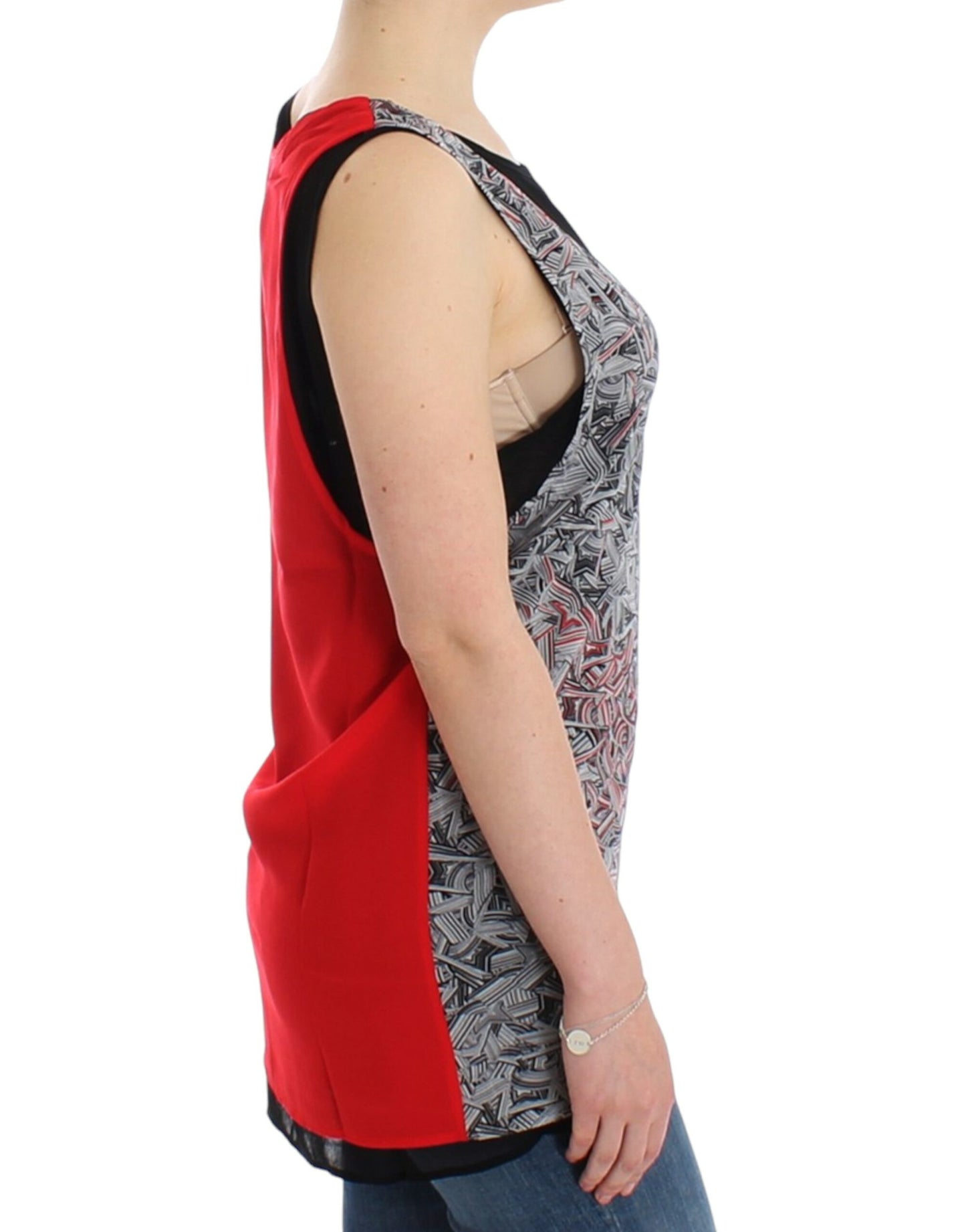 Top senza maniche nero Costume National