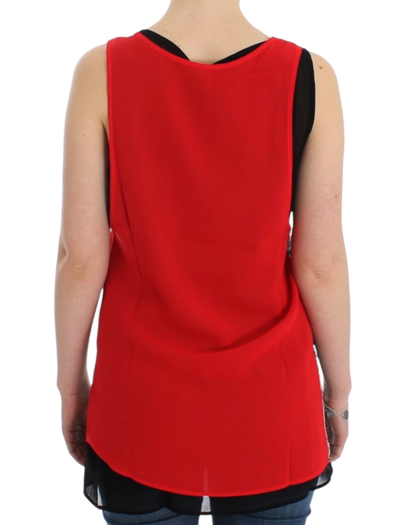 Top senza maniche nero Costume National