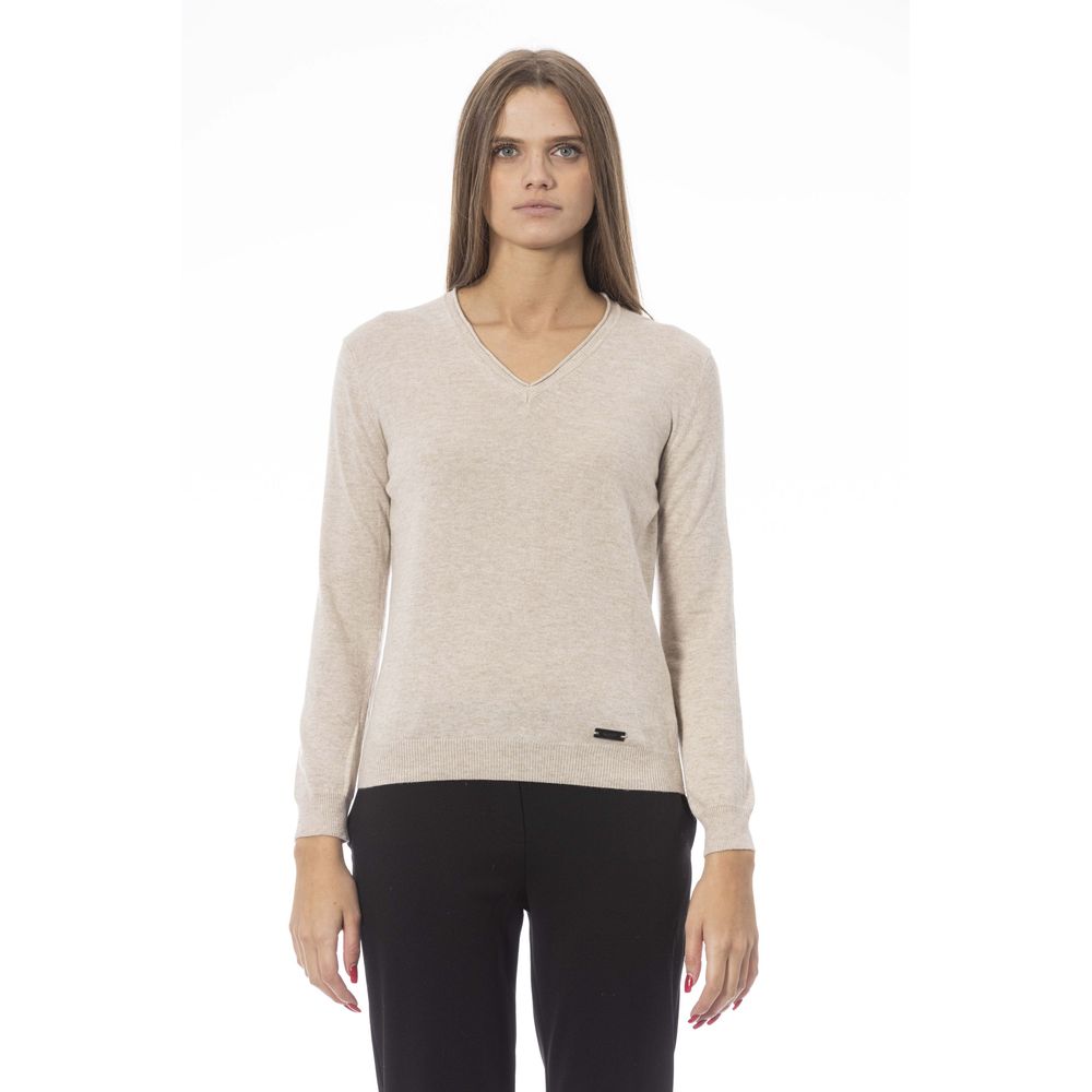 Baldinini Trend Maglione da donna in poliammide beige