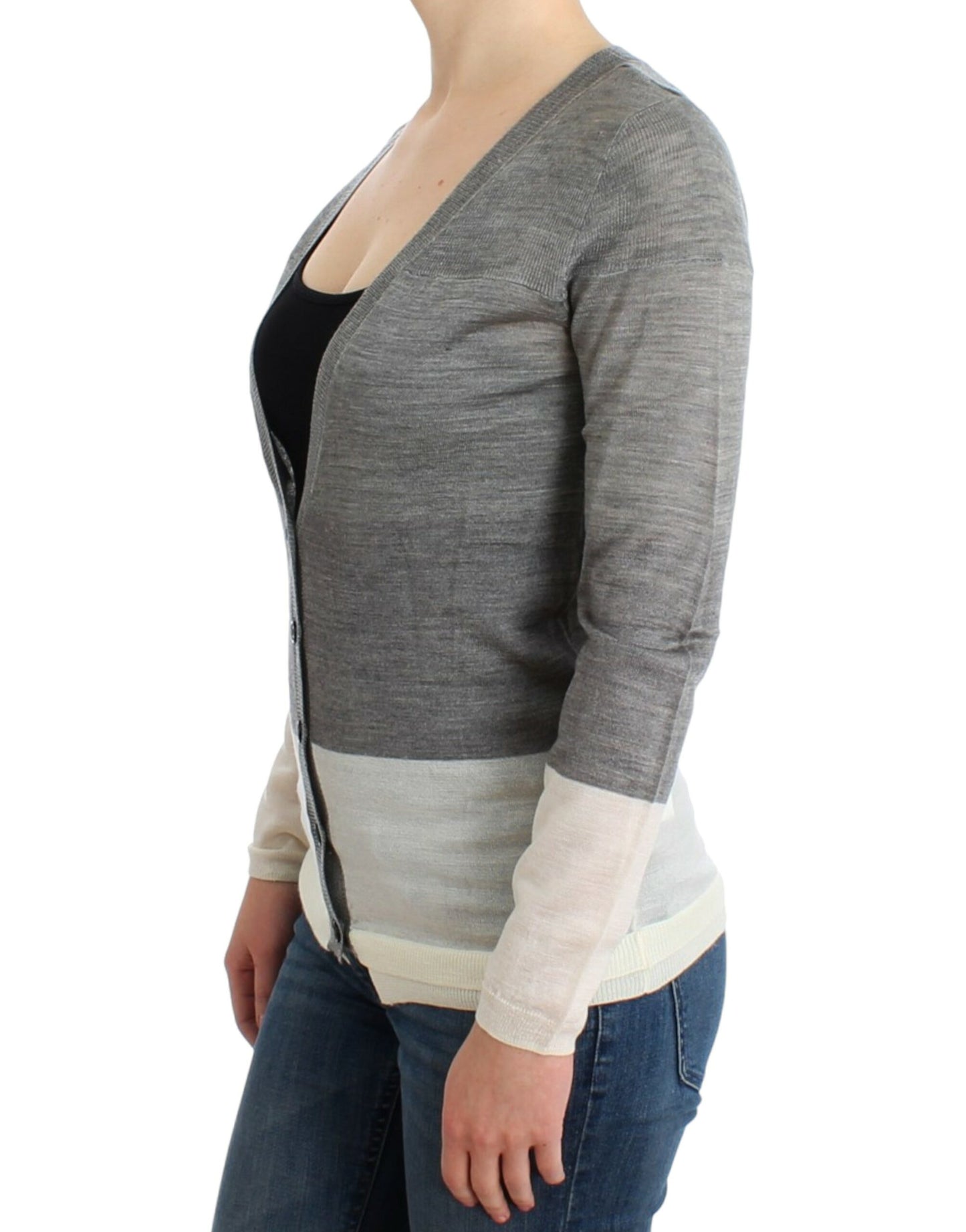 Cardigan leggero grigio Costume National