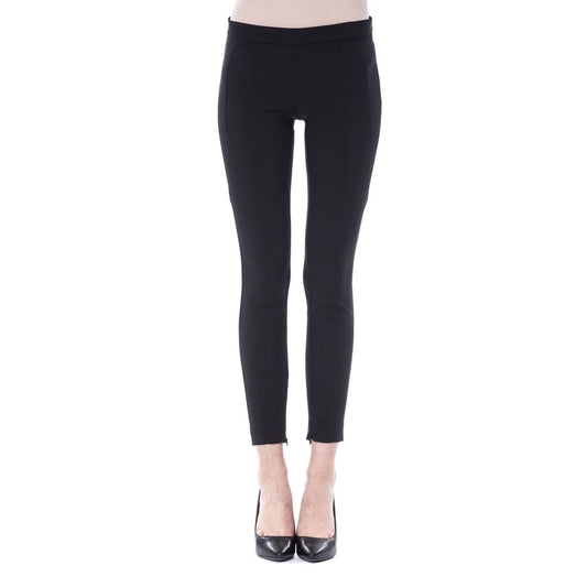 Pantaloni skinny da donna BYBLOS in poliestere nero
