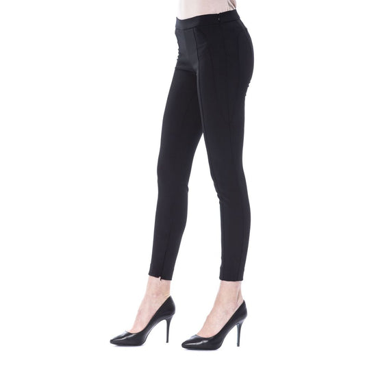 Pantaloni skinny da donna BYBLOS in poliestere nero