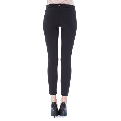 Pantaloni skinny da donna BYBLOS in poliestere nero