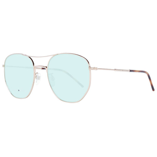 Occhiali da sole Tommy Hilfiger in metallo oro rosa