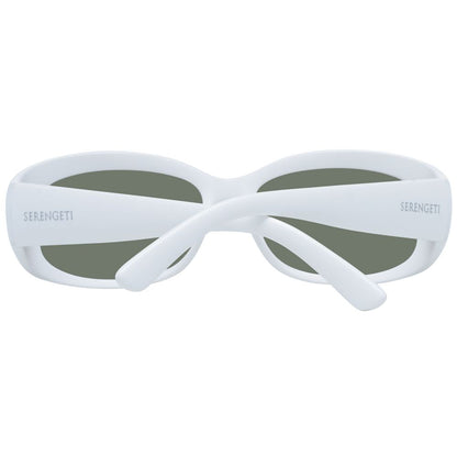 Occhiali da sole in nylon bianco Serengeti