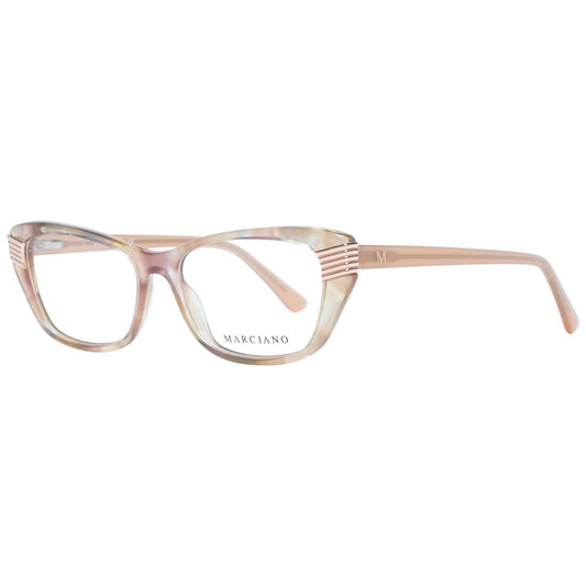 Occhiali da vista in plastica beige Marciano by Guess (montatura)