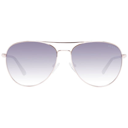 Occhiali da sole Guss in metallo oro rosa
