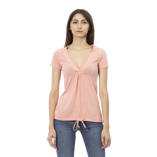 T-shirt da donna in cotone multicolore Trussardi Action