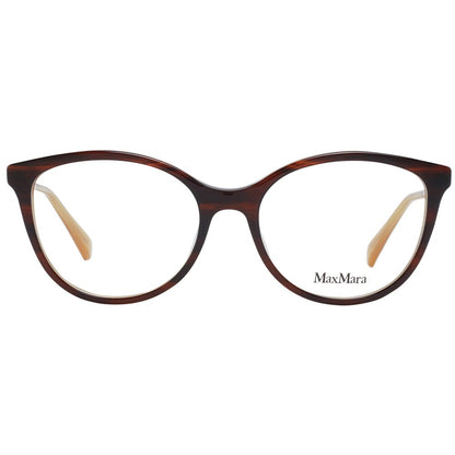 Occhiali da vista Max Mara in metallo e plastica marroni (montature)