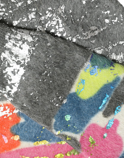 Dolce &amp; Gabbana Maglione dolcevita in mohair multicolore
