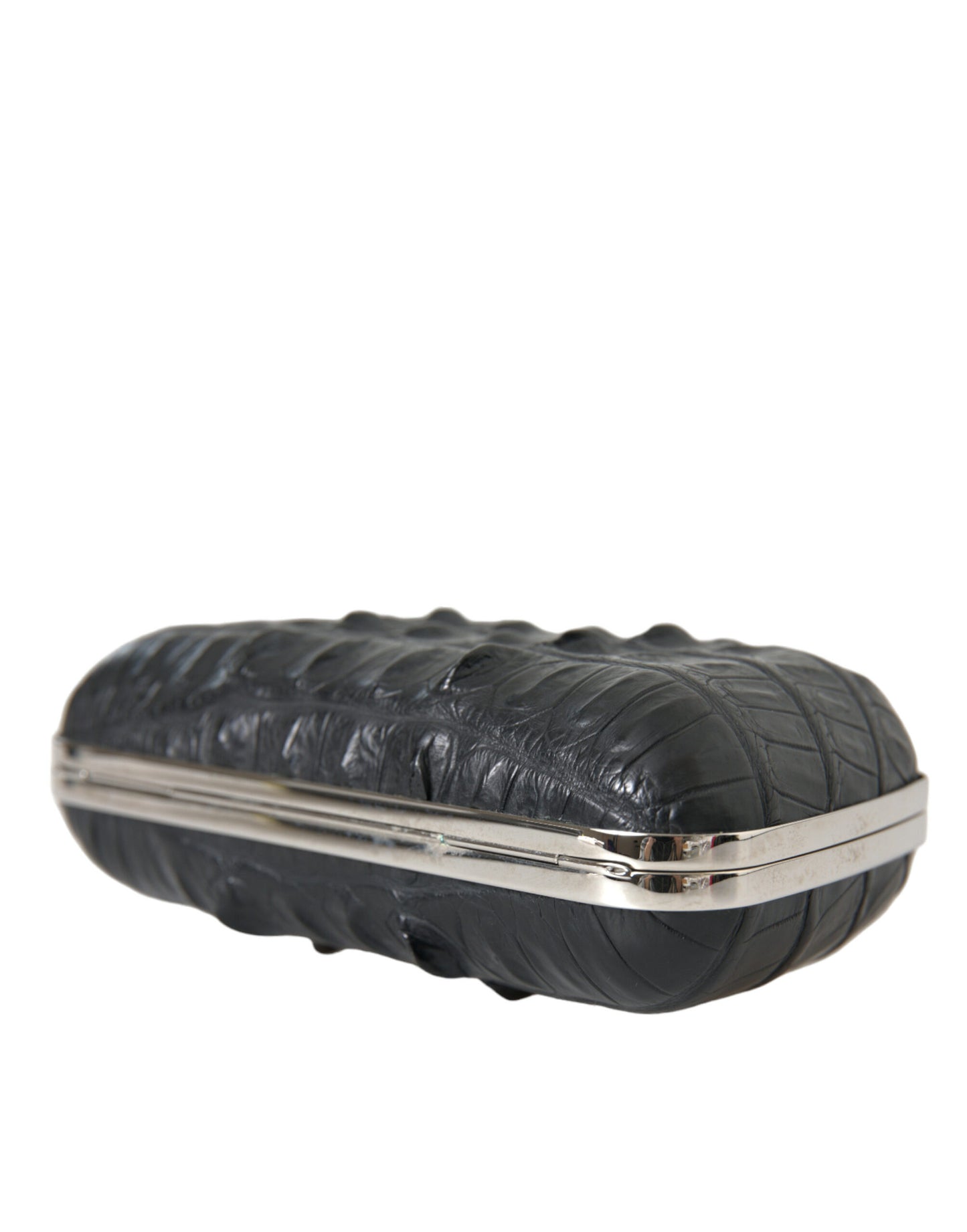 Borsa a tracolla Balenciaga in pelle esotica nera