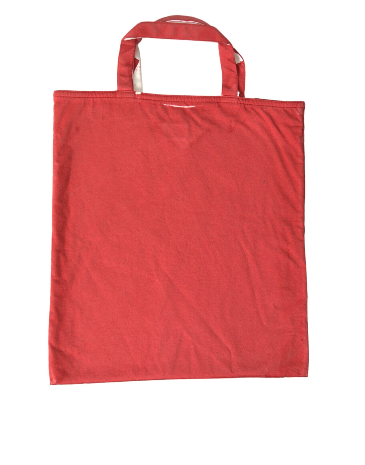 Borsa a tracolla Prada in tessuto jersey rosso con logo